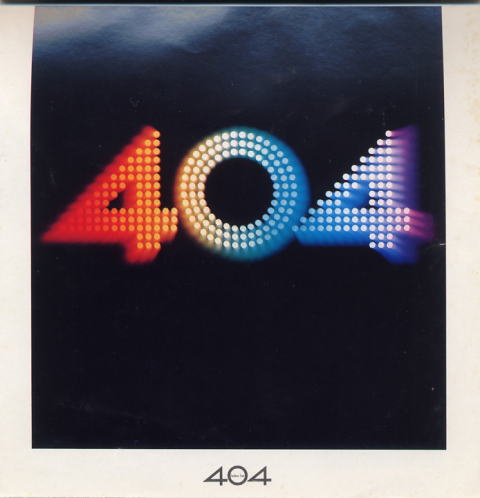 404 ロゴタイプ